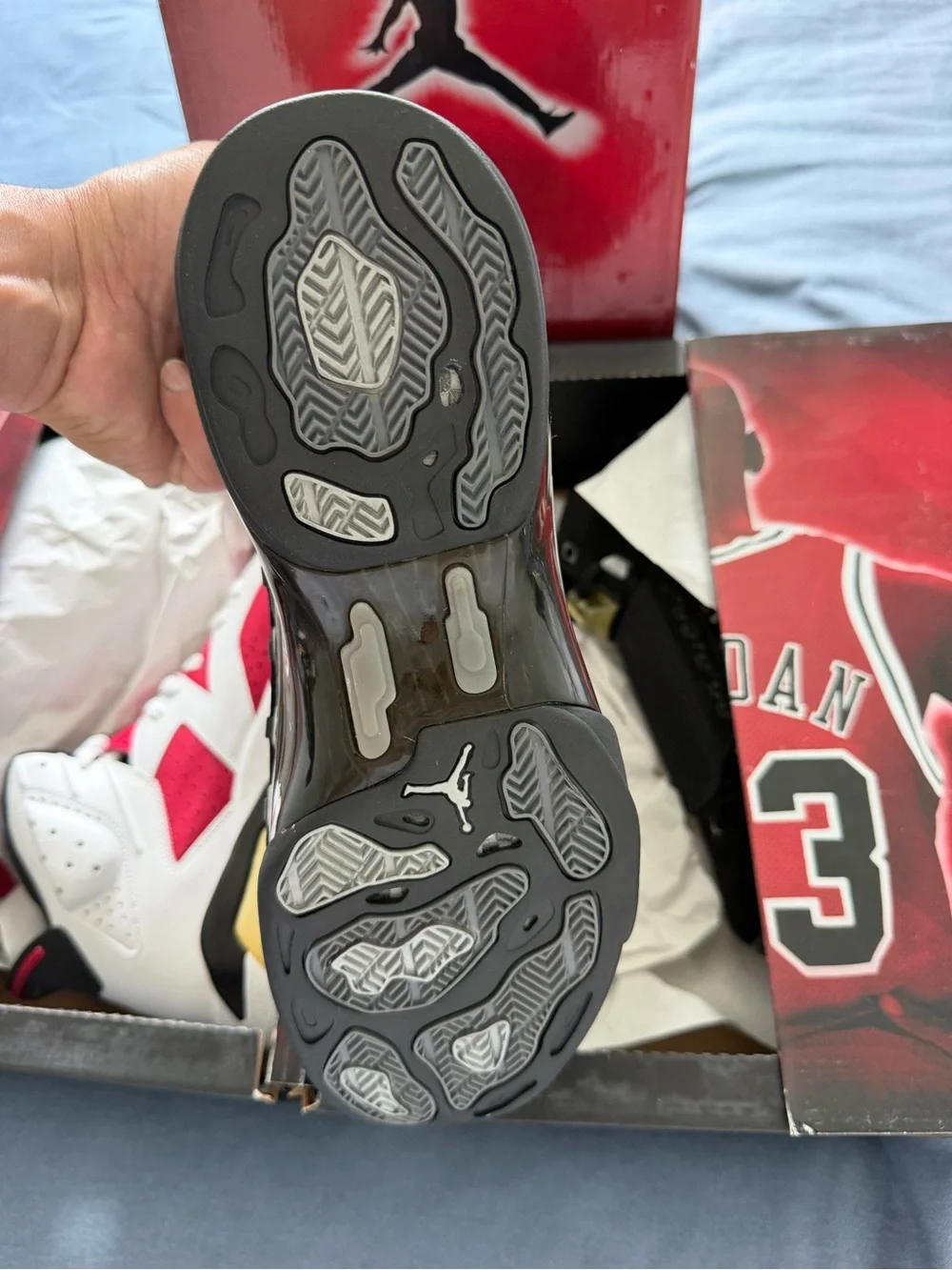 Jordan Red and Black Collector Box with Jumpman